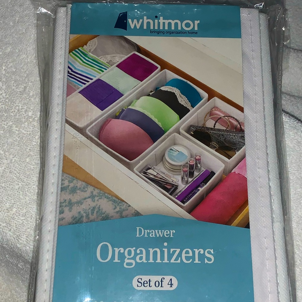 🆕 DRAWER STORAGE Organizers - set of FOUR